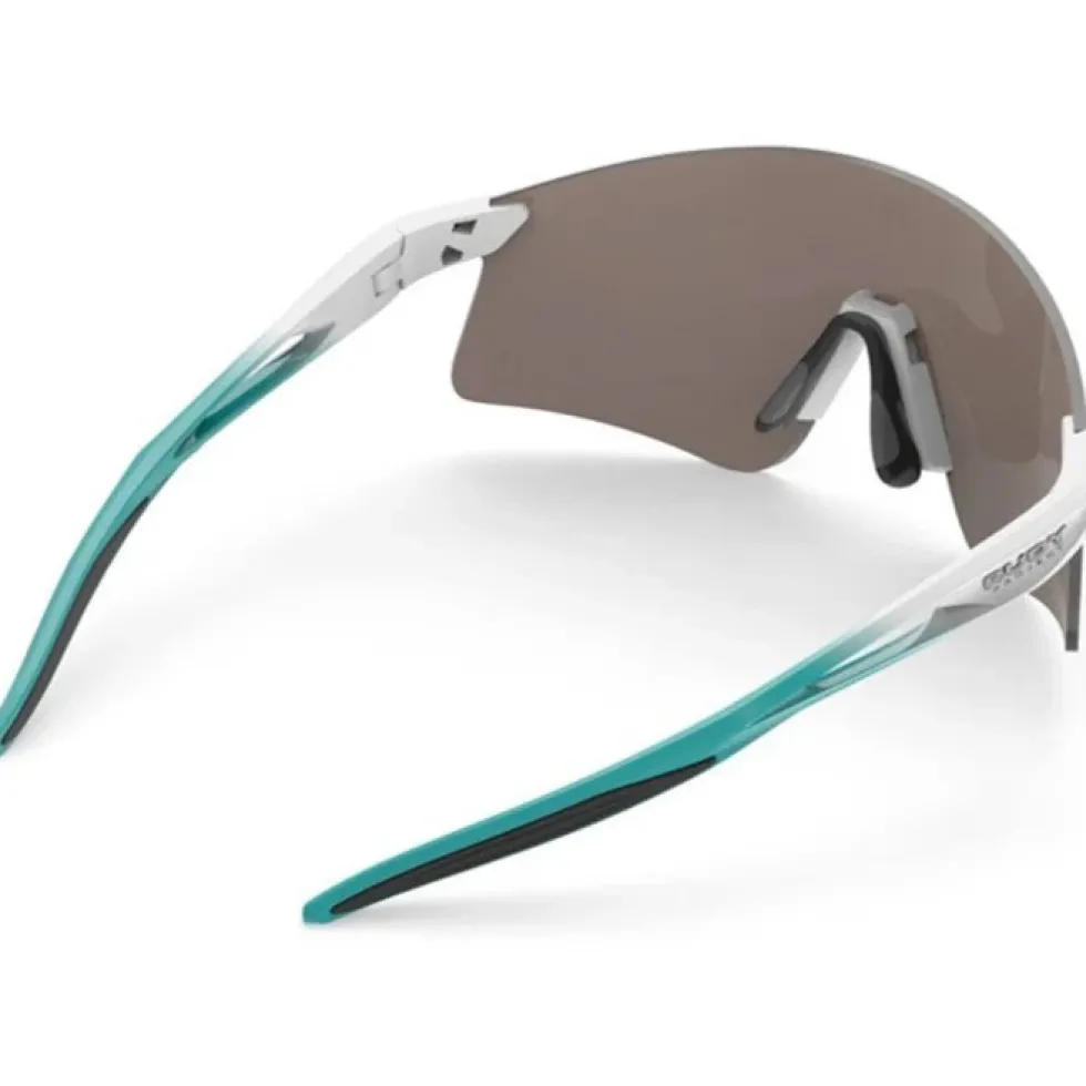 Rudy Project Astral X Bril - Team Bahrain Victorious 2025 - White Titanium Matte - RP Optics Multilaser Rose Gold