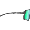 Alpine & Skibrillen < Rudy Project Kelion Bril - Crystal Ash - RP Optics Multilaser Green