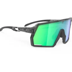 Alpine & Skibrillen < Rudy Project Kelion Bril - Crystal Ash - RP Optics Multilaser Green