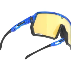 Alpine & Skibrillen < Rudy Project Kelion Bril - Crystal Blue Gloss - RP Optics Multilaser Yellow