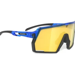 Alpine & Skibrillen < Rudy Project Kelion Bril - Crystal Blue Gloss - RP Optics Multilaser Yellow