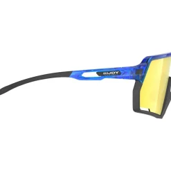 Alpine & Skibrillen < Rudy Project Kelion Bril - Crystal Blue Gloss - RP Optics Multilaser Yellow