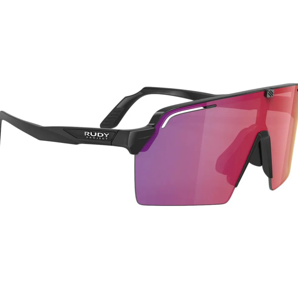Rudy Project Spinshield Pro Bril - Black Gloss - RP Optics Multilaser Red