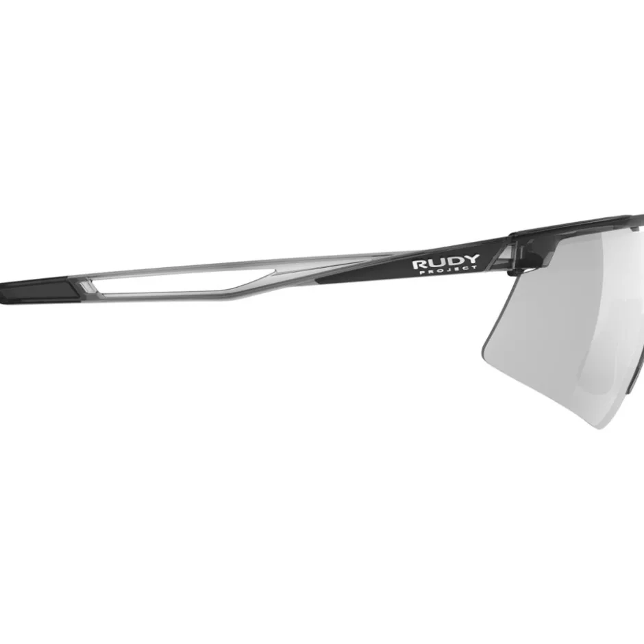 Mtb-Brillen|Racefietsbrillen < Rudy Project Turbolence Bril - Crystal Ash - ImpactX™ Photochromic 2 Laser Black