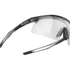 Mtb-Brillen|Racefietsbrillen < Rudy Project Turbolence Bril - Crystal Ash - ImpactX™ Photochromic 2 Laser Black