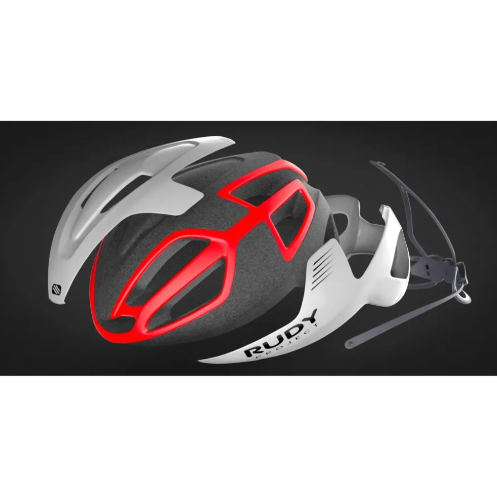 Rudy Project Egos Helm - Lilac/Blue Avio Metal - Shiny