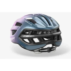Rudy Project Egos Helm - Lilac/Blue Avio Metal - Shiny