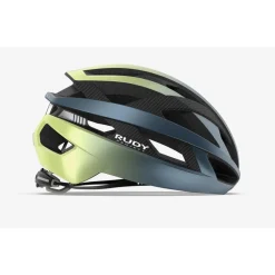 Rudy Project Rebel Helm - Blue Avio/Apple Green Metal - Matte