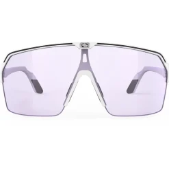 Rudy Project Spinshield Air Bril - Photochromic Lens - White Matte/ImpactX 2 Laser Purple