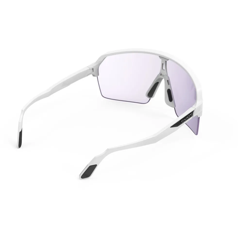 Rudy Project Spinshield Air Bril - Photochromic Lens - White Matte/ImpactX 2 Laser Purple