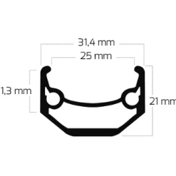 Velgen < Ryde Andra 40 24" Rim
