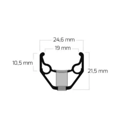 Velgen|E-Bike Wielen, Velgen En Naven < Ryde Zac 2000 - 28 Inch Clincher Rim - black