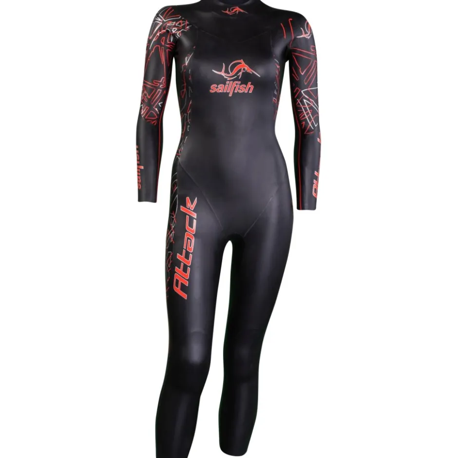 Neopreen Kleding|Neopreen Kleding < sailfish Attack 7 Wetsuit Dames - zwart