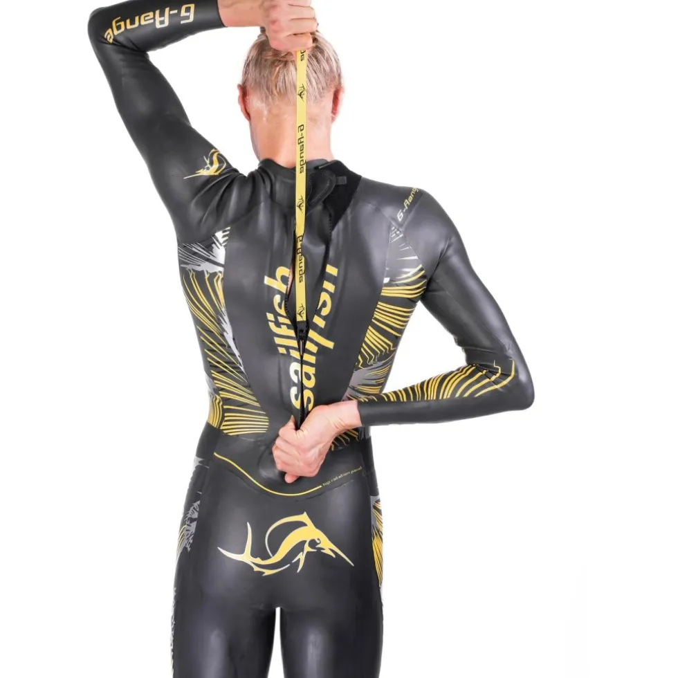 sailfish G-Range 8 Wetsuit Heren - zwart