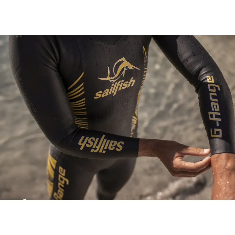 sailfish G-Range 8 Wetsuit Heren - zwart
