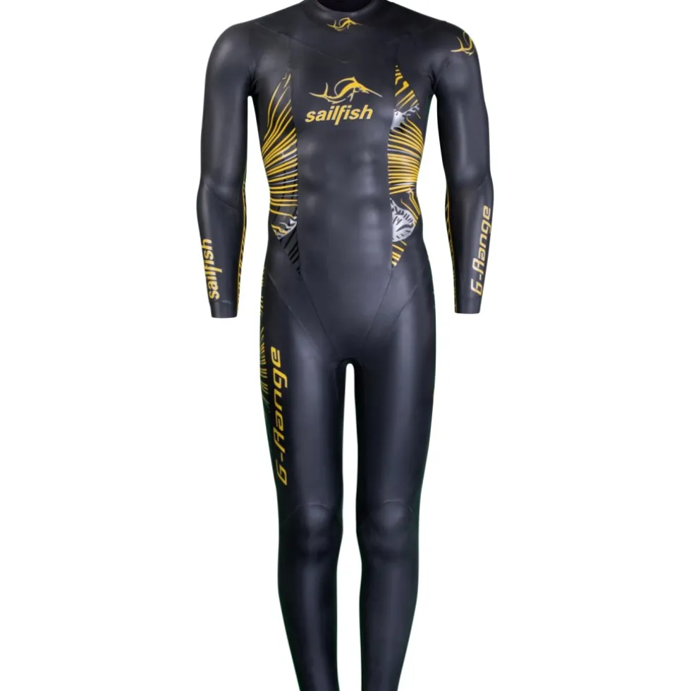 sailfish G-Range 8 Wetsuit Heren - zwart