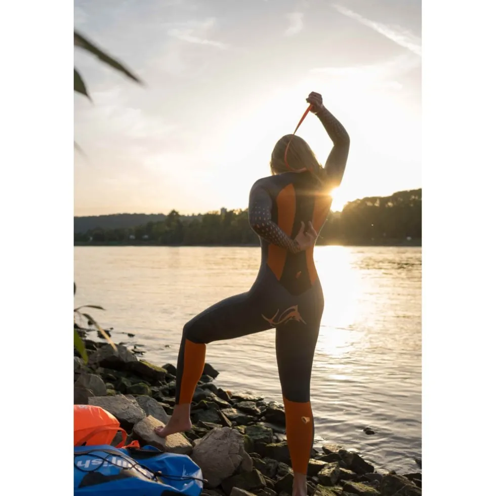 sailfish Ignite 2 Wetsuit Dames - zwart/oranje