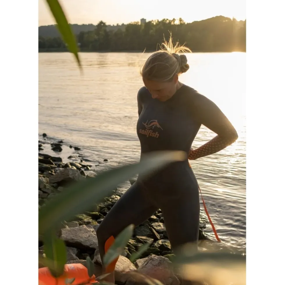 sailfish Ignite 2 Wetsuit Dames - zwart/oranje