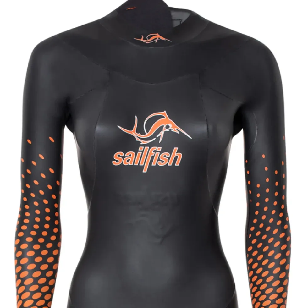 sailfish Ignite 2 Wetsuit Dames - zwart/oranje