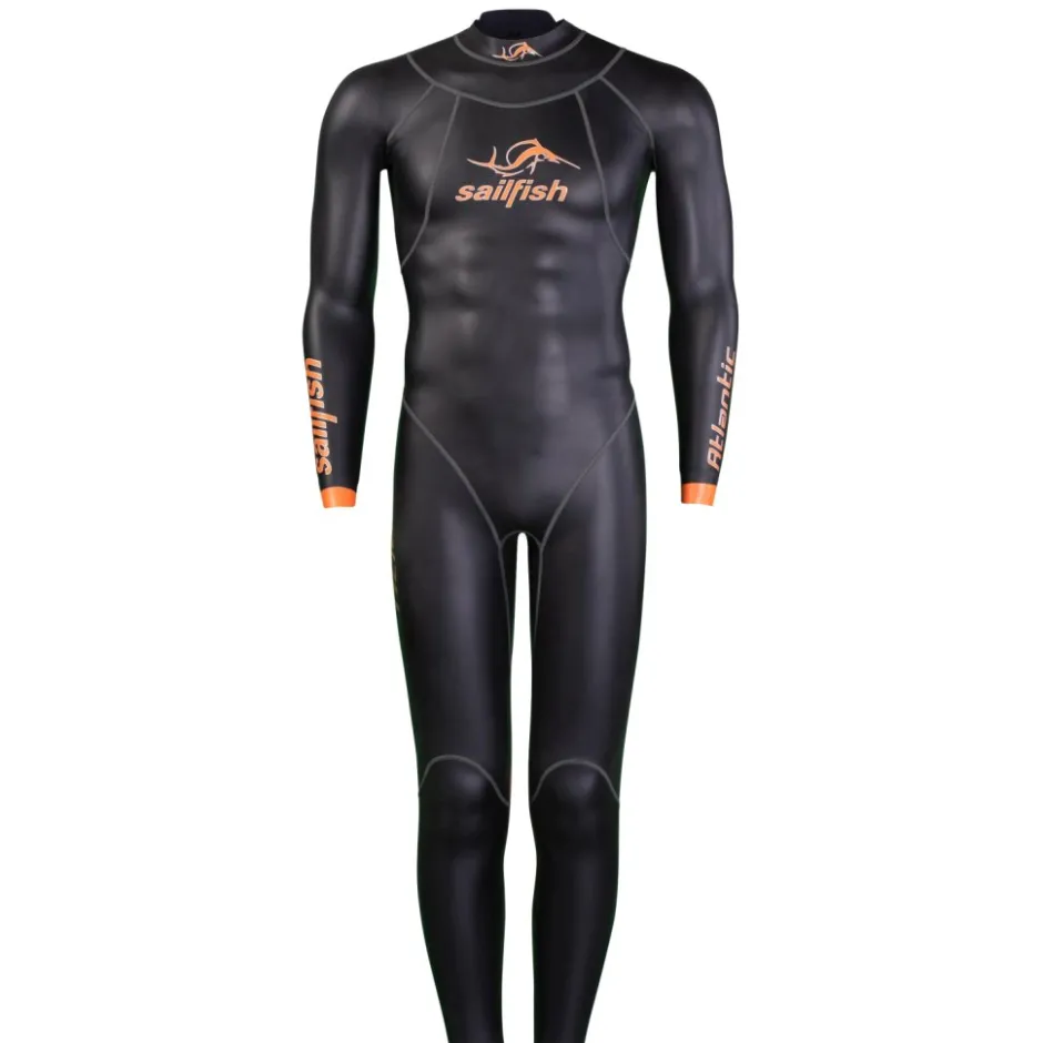 Neopreen Kleding|Neopreen Kleding < sailfish Atantic 2 Wetuit Heren - zwart/oranje