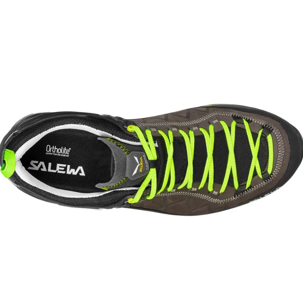 Salewa Mountain Trainer 2 Wandelschoenen Heren - smoked/fluo green 0471