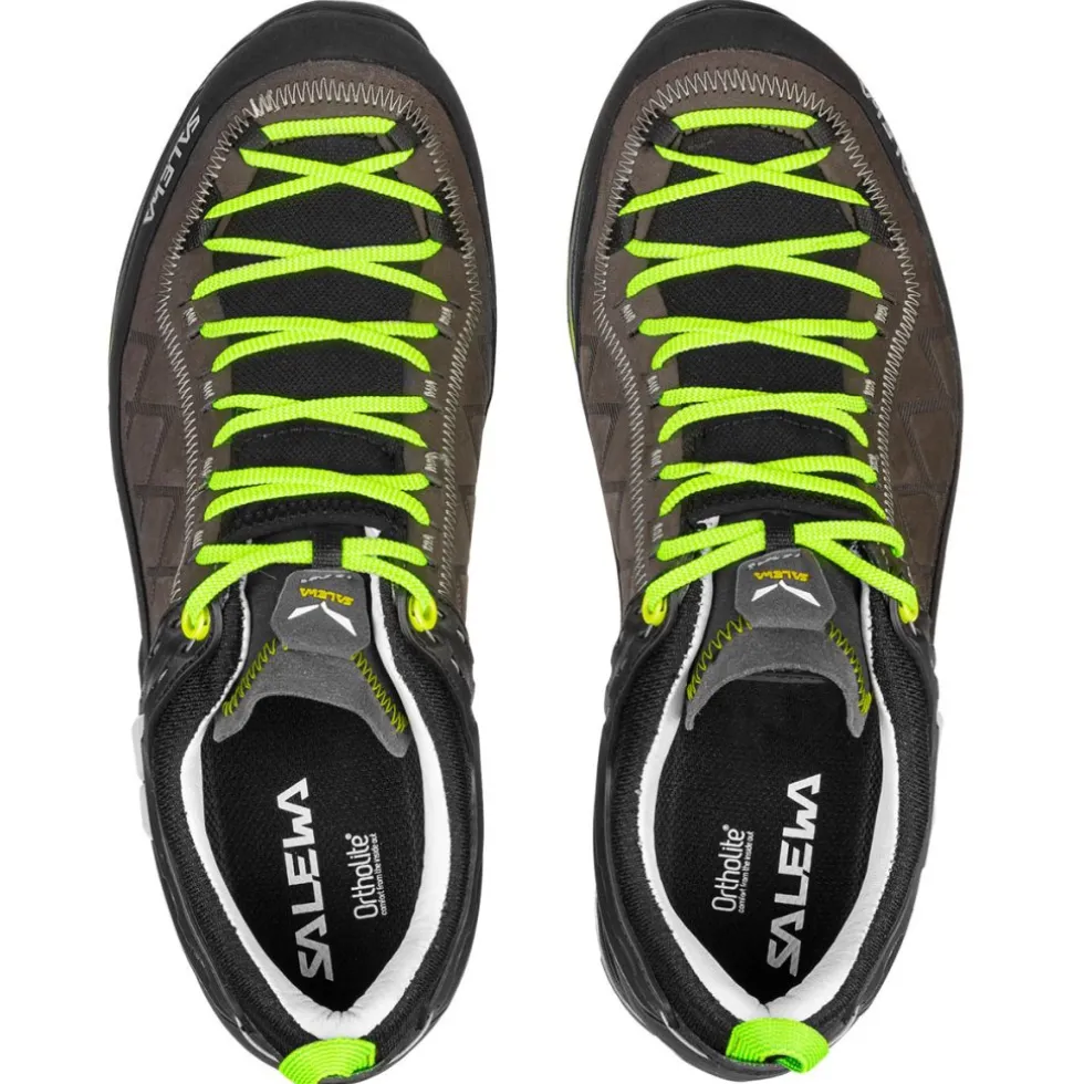 Salewa Mountain Trainer 2 Wandelschoenen Heren - smoked/fluo green 0471