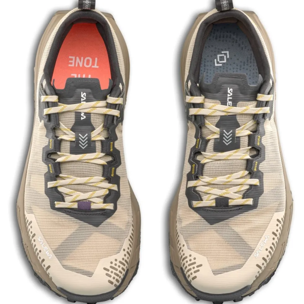 Salewa Pedroc 2 Max Trail Running Schoenen Heren - oatmeal/black out 7261
