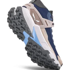 Wandelschoenen|Wandelschoenen < Salewa Pedroc 2 Mid Powertex Wandelschoenen Dames - navy blazer/quicksand 3972