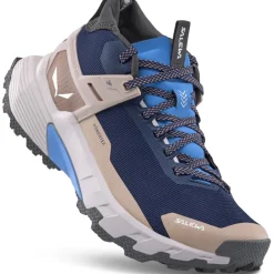 Wandelschoenen|Wandelschoenen < Salewa Pedroc 2 Mid Powertex Wandelschoenen Dames - navy blazer/quicksand 3972