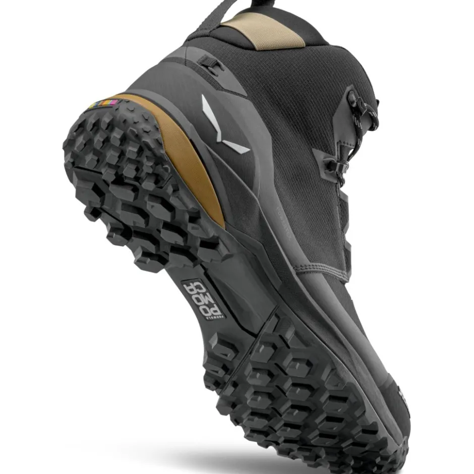 Wandelschoenen|Wandelschoenen < Salewa Puez 2 Mid Powertex Wandelboots Heren - zwart/zwart 0971