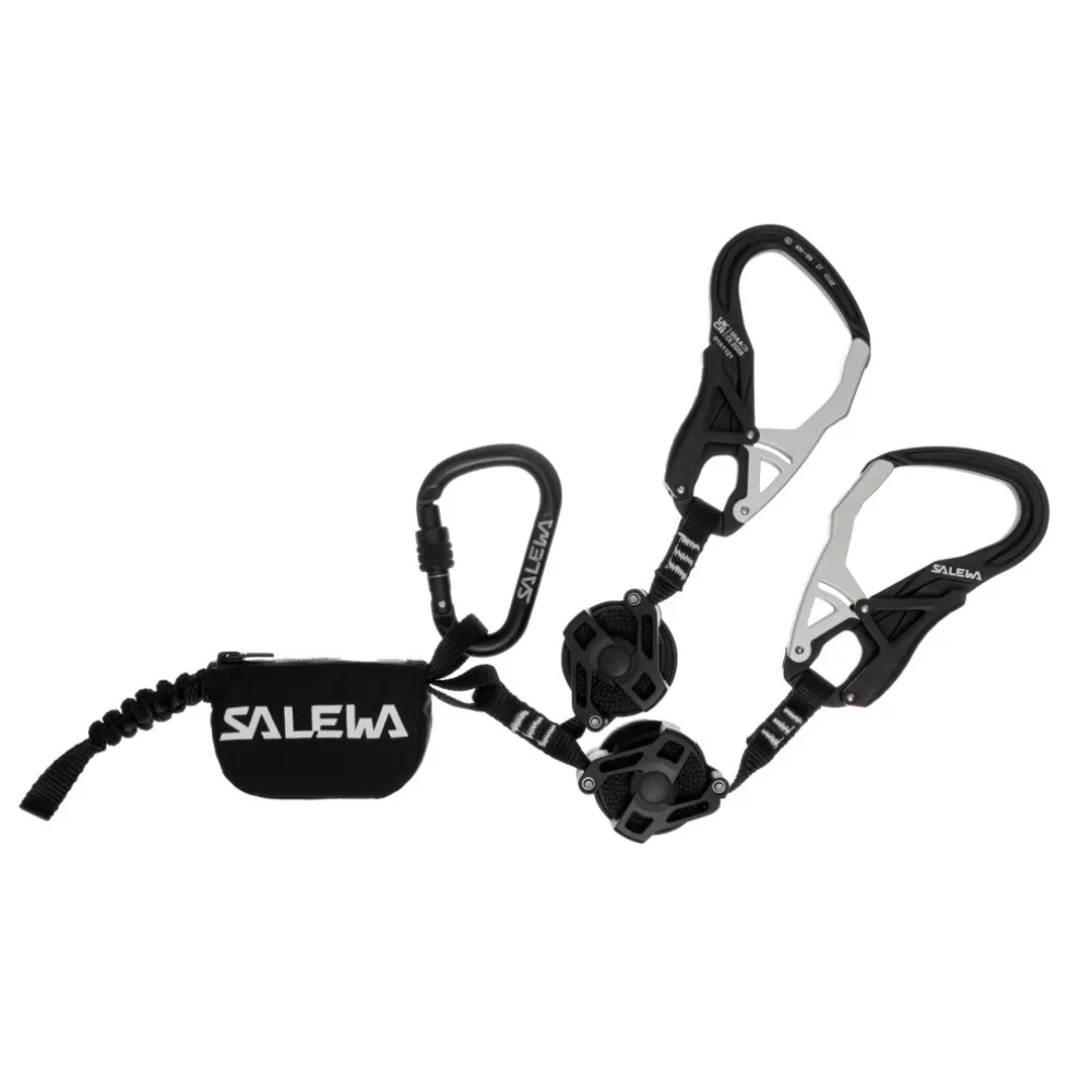 Salewa Ergo Zip - Via Ferrata - Klettersteigset - zwart 0900