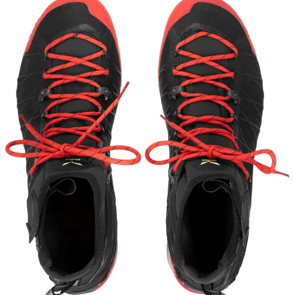 Salewa Ortles Light Mid Powertex Approachschoenen Heren - flame/black 1501