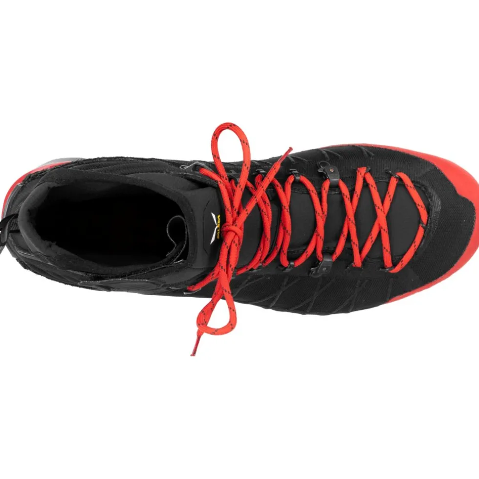 Salewa Ortles Light Mid Powertex Approachschoenen Heren - flame/black 1501