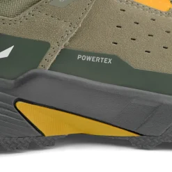 Salewa Pedroc 2 Leather Mid Powertex Wandelschoenen Heren - faded green/dark olive 5056
