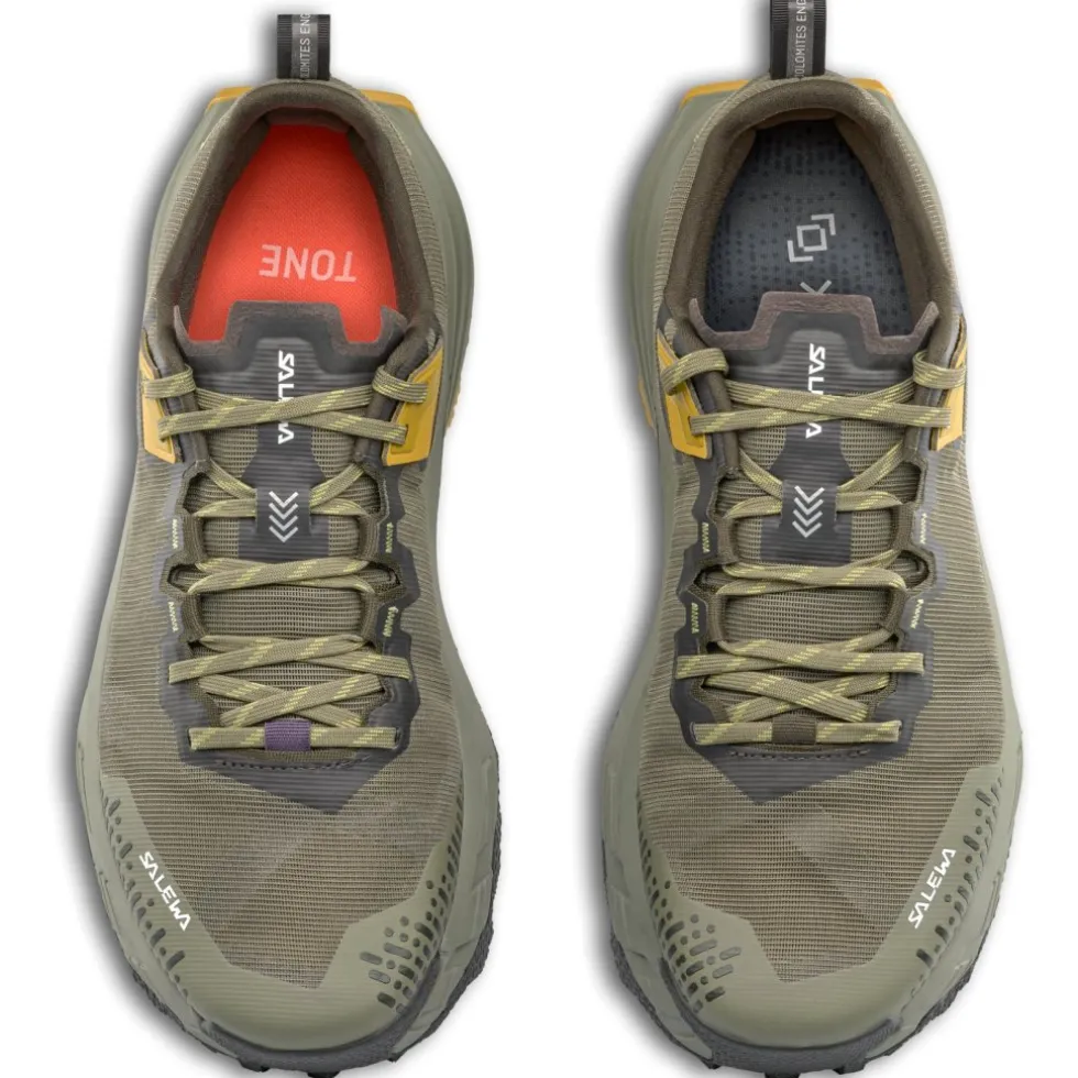 Salewa Pedroc 2 Max Trail Running Schoenen Heren - faded green/dark olive 5056