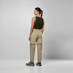 Broeken & Rokken < Salewa Puez Hemp/Durastretch 2in1 Broek Dames - quicksand 7180