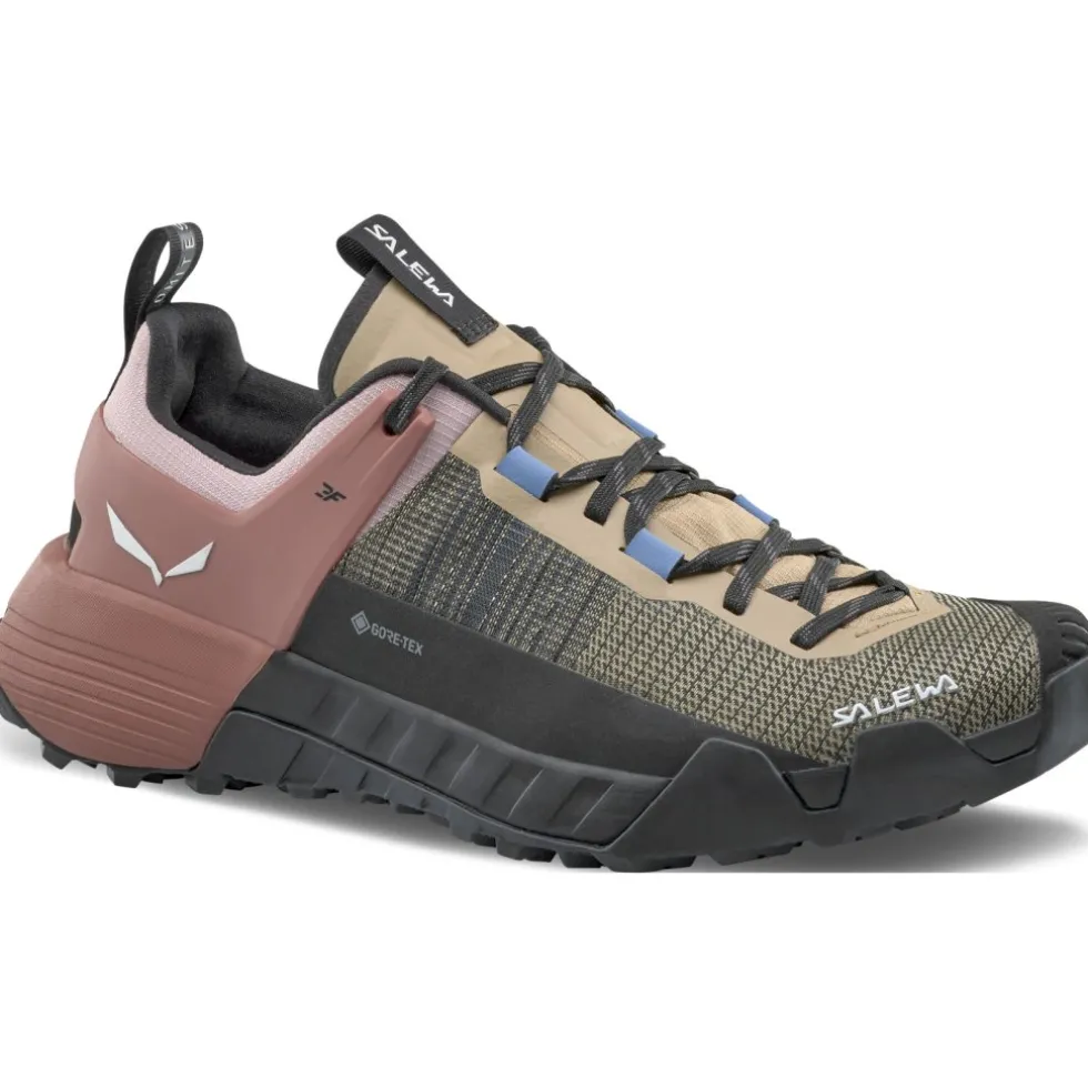 Salewa Wildfire NXT GTX Approachschoenen Dames - quicksand/etruscan red 7205