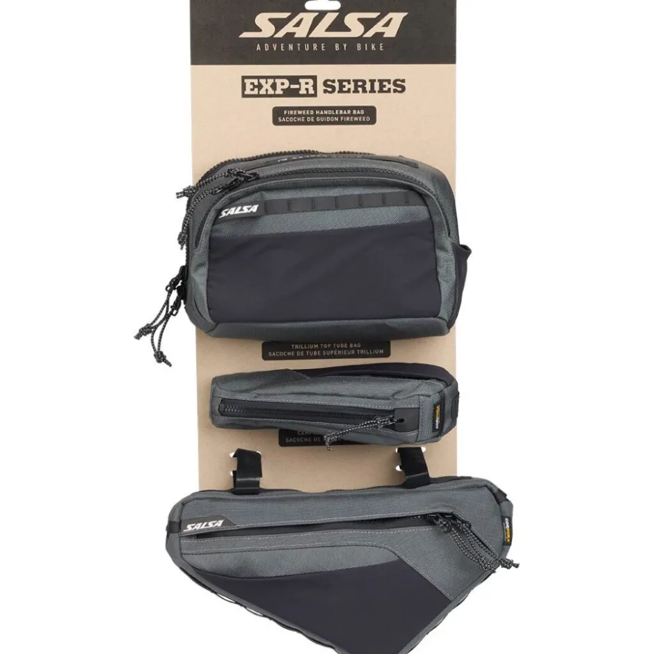 Frametassen|Top Tube Bag < Salsa EXP-R Series Tassenset - zwart
