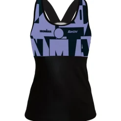 Santini Enigma IRONMAN Tri Tank Dames 4I6500ENIGM - lilla LL