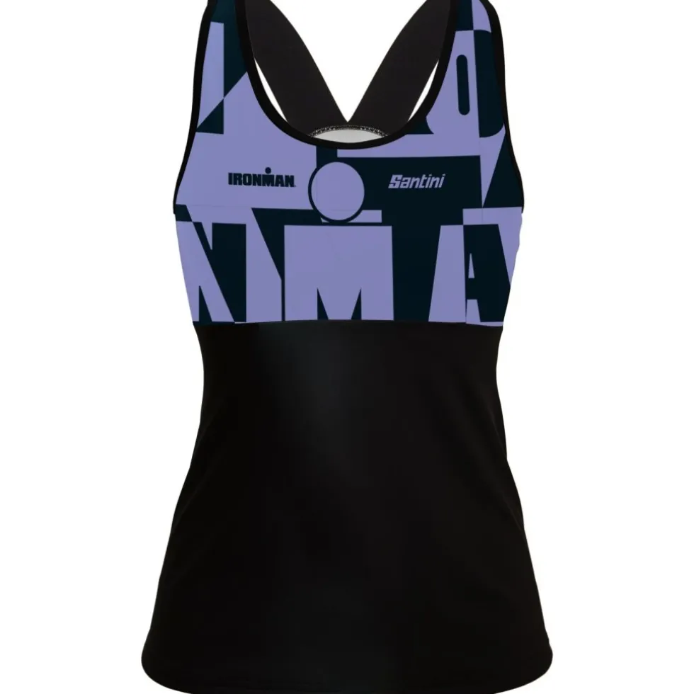 Santini Enigma IRONMAN Tri Tank Dames 4I6500ENIGM - lilla LL