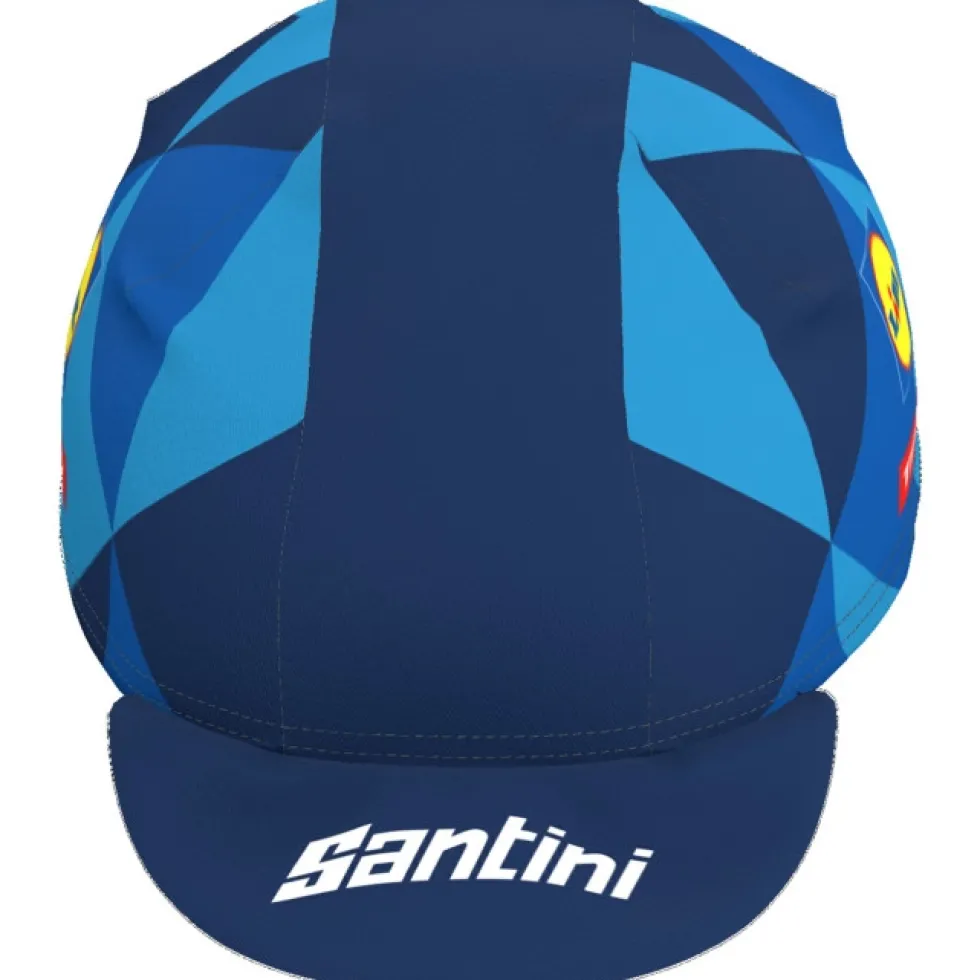 Santini Team Lidl-Trek 2026 Fan Line Fietspet RE460COT26LT - print