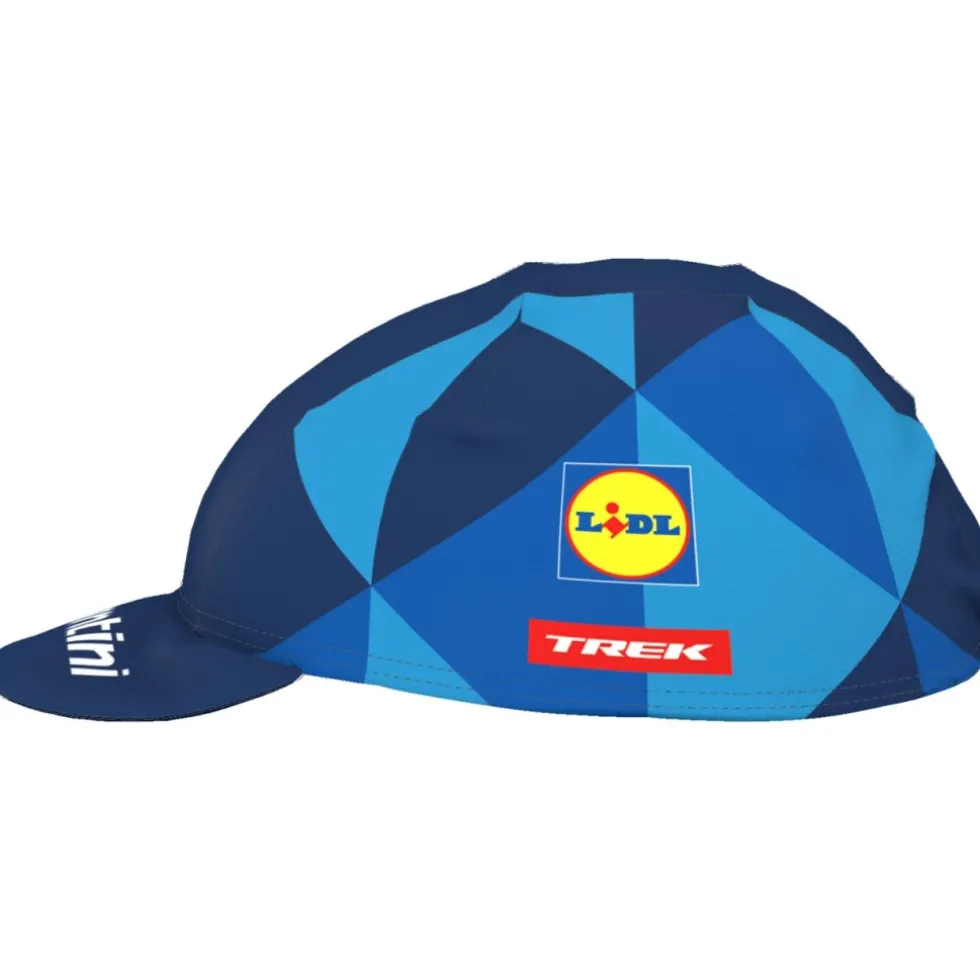 Santini Team Lidl-Trek 2026 Fan Line Fietspet RE460COT26LT - print