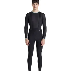 Santini Bianchi Milano Classic Thermo Fietsbroek met Bretels Heren BI1180GBCLASS - zwart NE