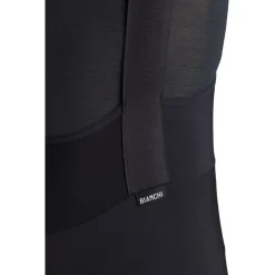 Santini Bianchi Milano Classic Thermo Fietsbroek met Bretels Heren BI1180GBCLASS - zwart NE