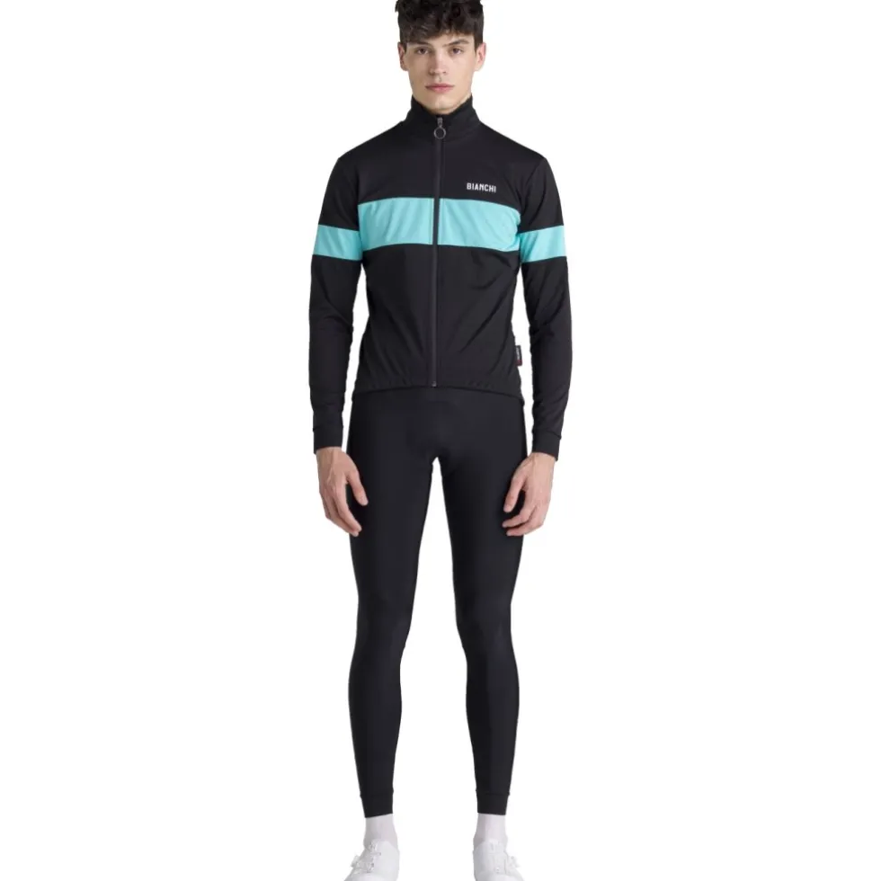 Santini Bianchi Milano Race Winterjas Heren BI50775RACE - zwart NE