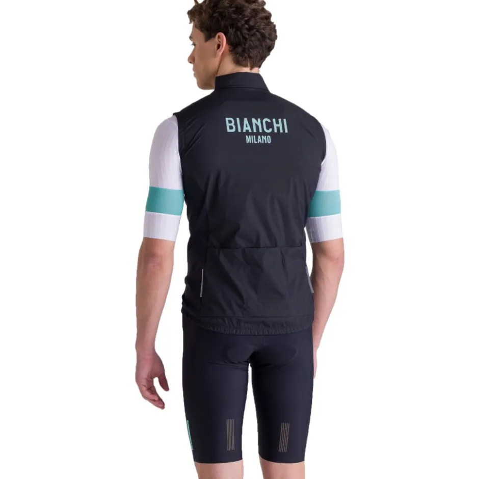 Vesten < Santini Bianchi iano Windhe Windvet Uniex BI54575BWHE - zwart NE