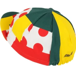 Mutsen En Doeken < Santini Combo Fietspet - Tour de France™ 2025 Collection - MJ460COTCOMBO - print