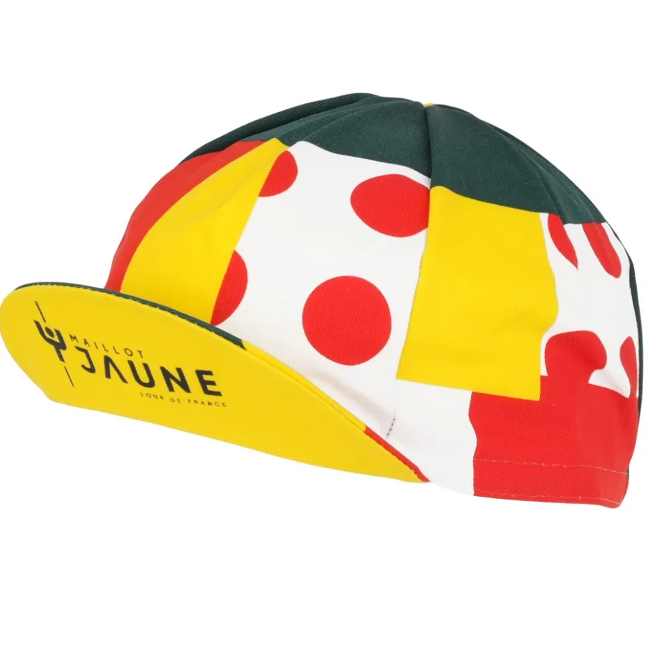 Mutsen En Doeken < Santini Combo Fietspet - Tour de France™ 2025 Collection - MJ460COTCOMBO - print