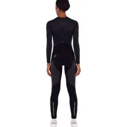 Santini Dry Fietsbroek met Bretels Dames 5W1182C3WVEGADRY - zwart NE
