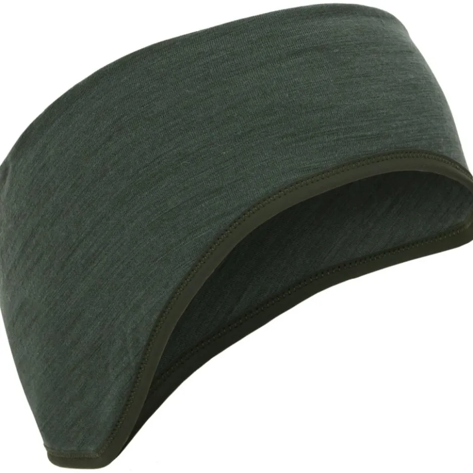 Mutsen En Doeken < Santini Explorer Wool Ear Warmer Hoofdband SP722--XPLWOOL - groen VE
